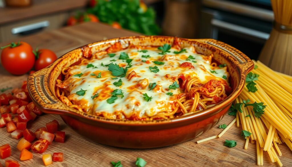 Chicken Spaghetti Casserole