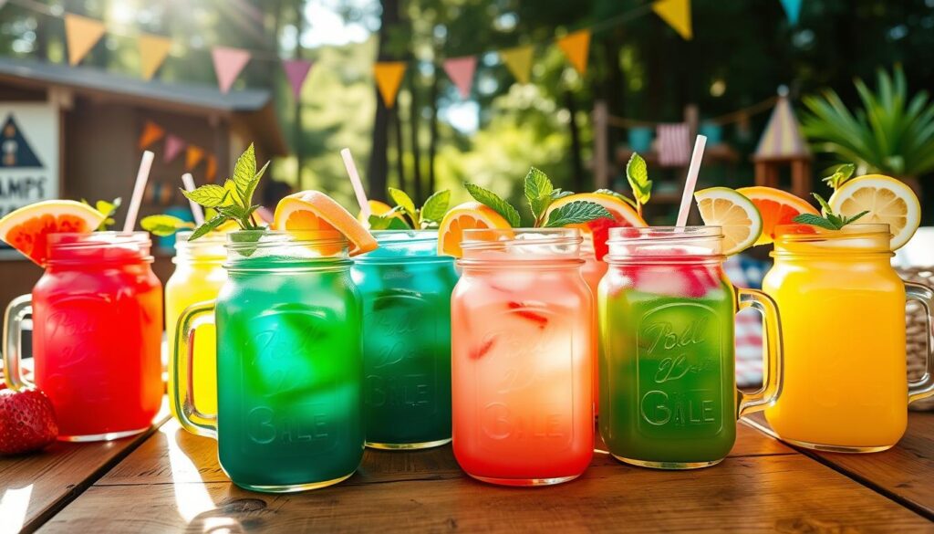 Colorful Bug Juice Drinks