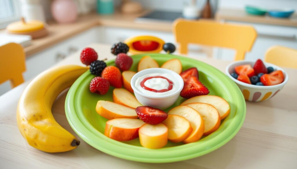 Fruit-based toddler lunch ideas