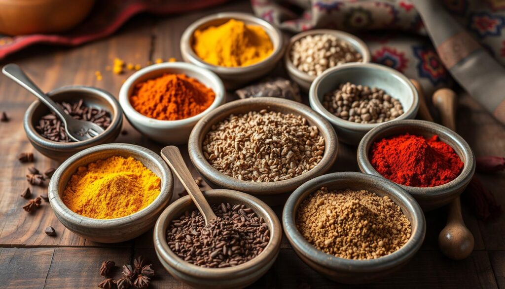 Middle Eastern spices