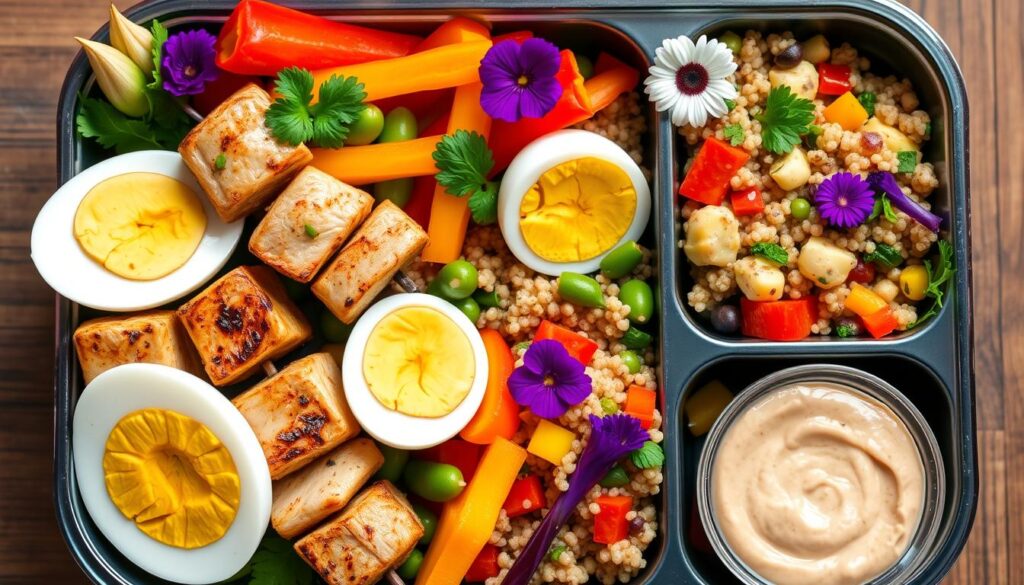 Protein-packed bento box