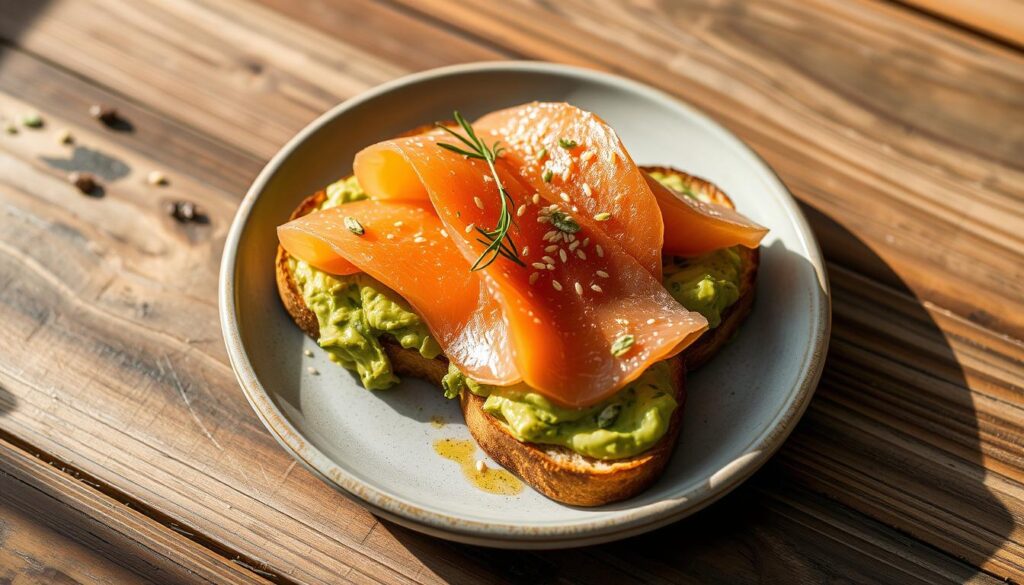 Salmon Avocado Toast