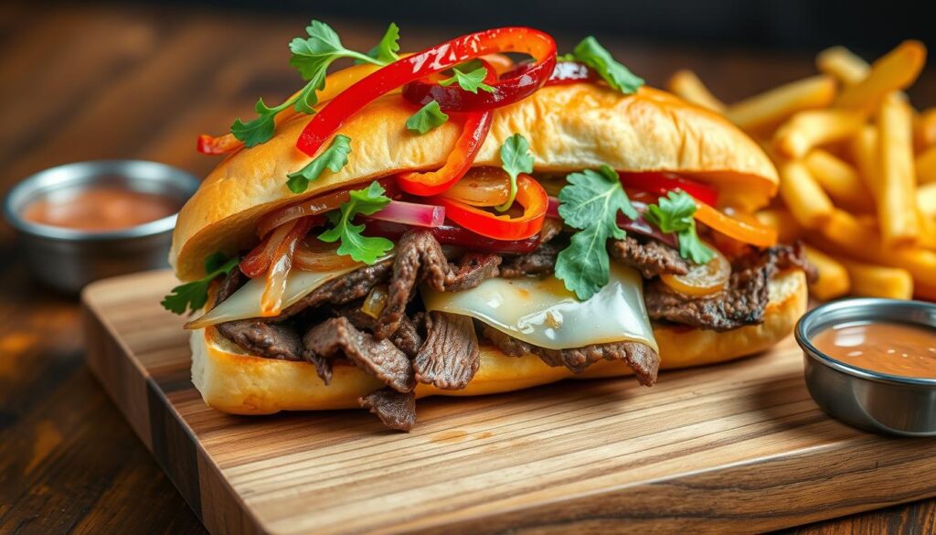 Shaved Beef Steak Sandwich