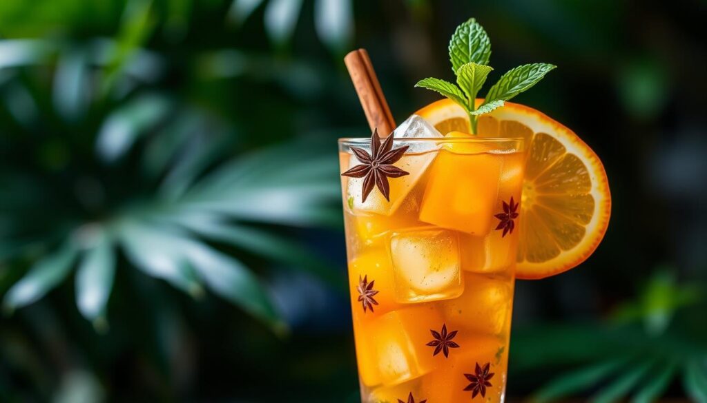 Spiced Rum Mocktail