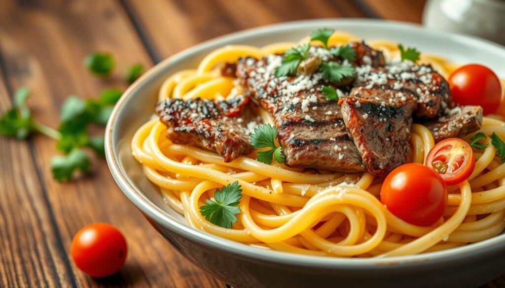 Steak Pasta