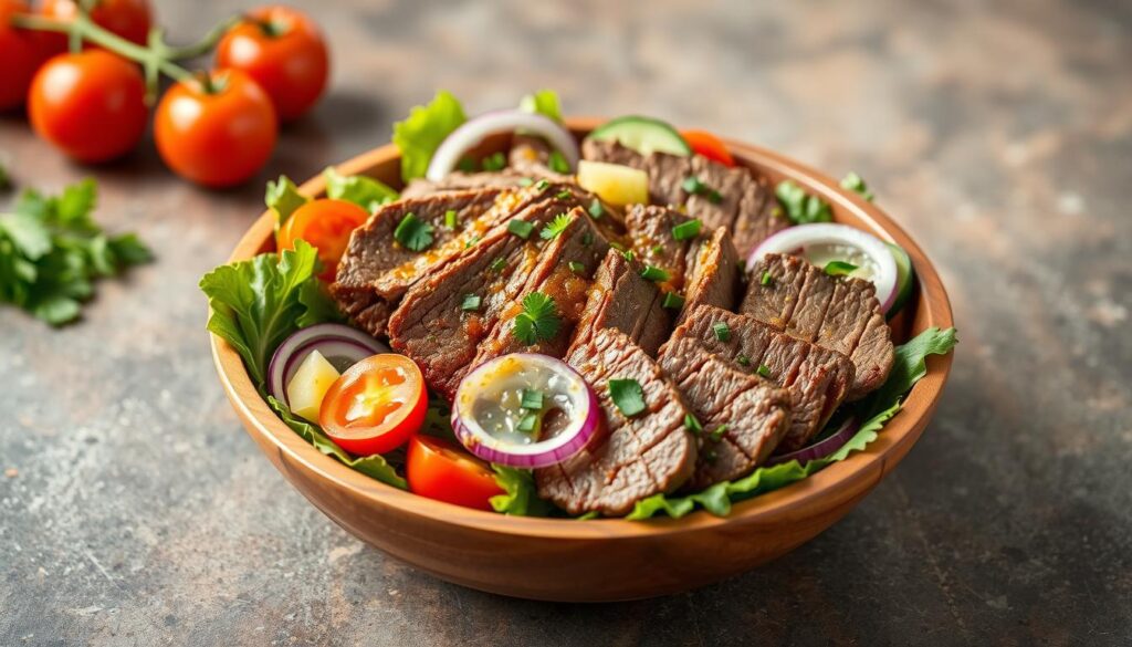 beef heart salad