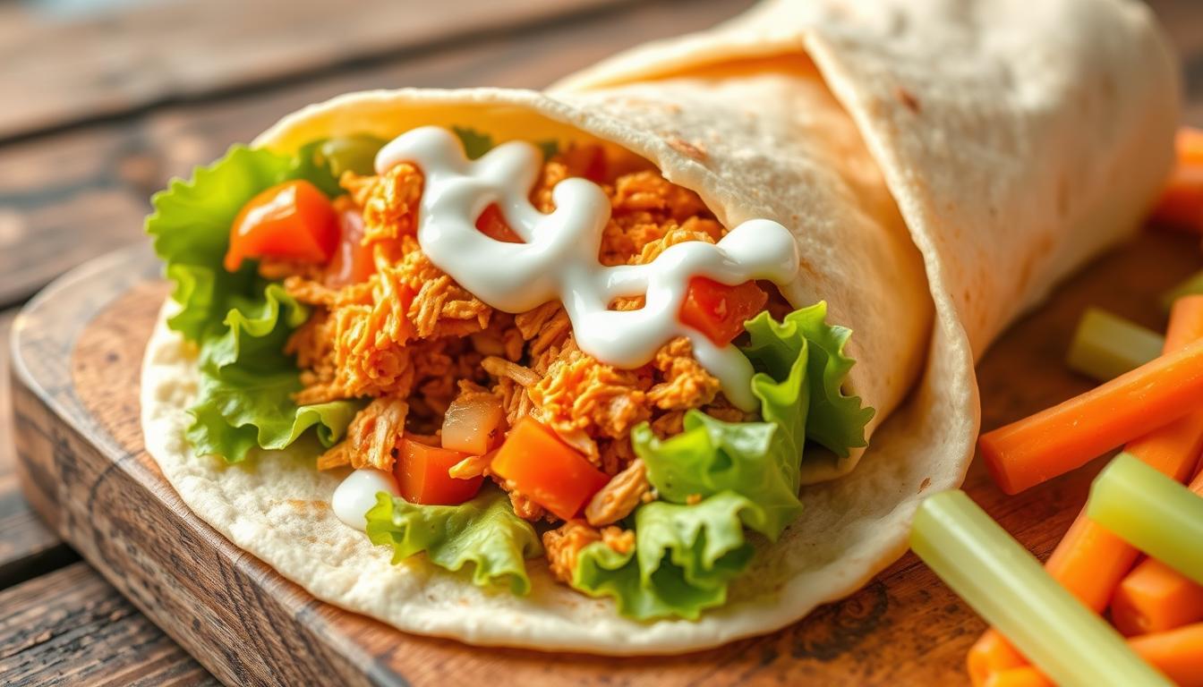 buffalo chicken wrap recipe