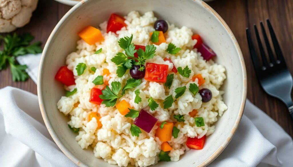 cauliflower rice dish