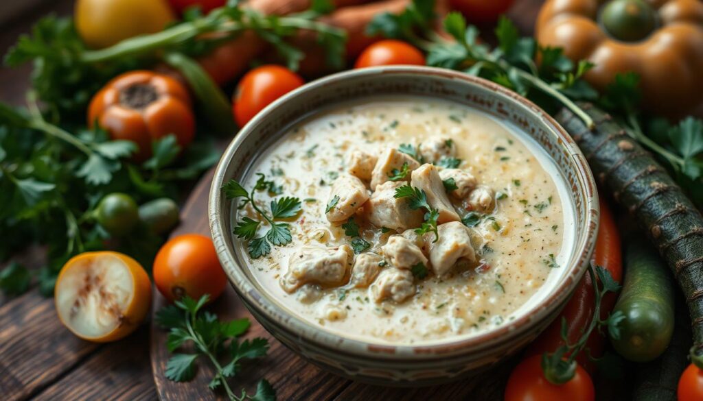 chicken breast quinoa soup