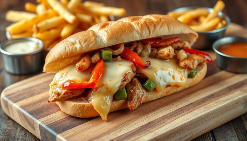 chicken philly cheesesteak recipe