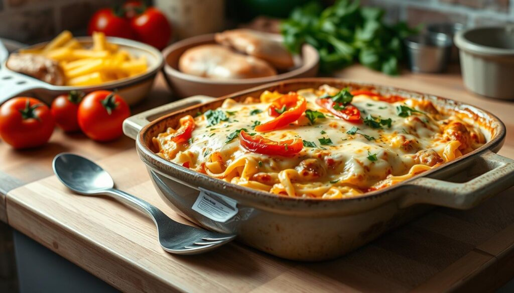 chicken spaghetti bake