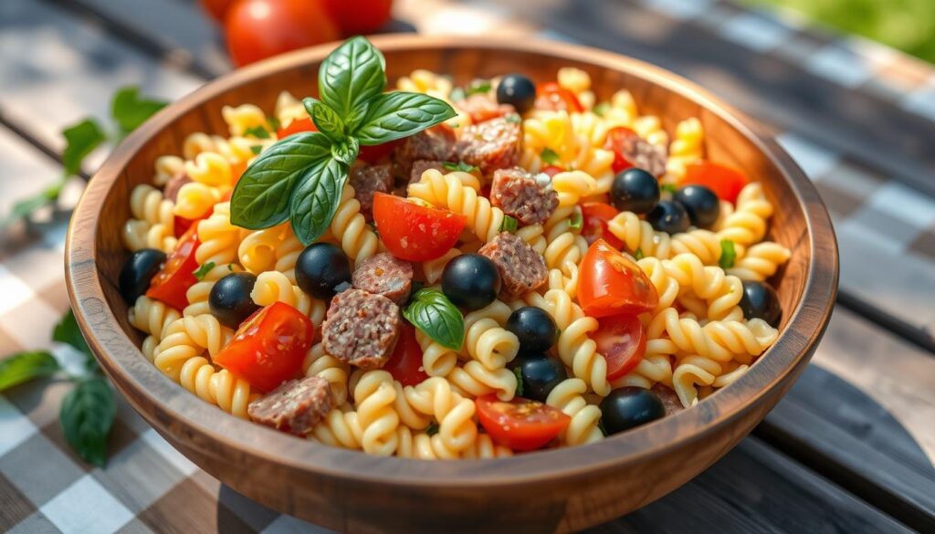 cold pasta salad