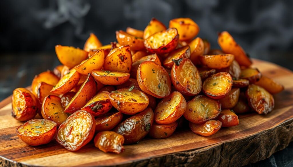 crispy potatoes