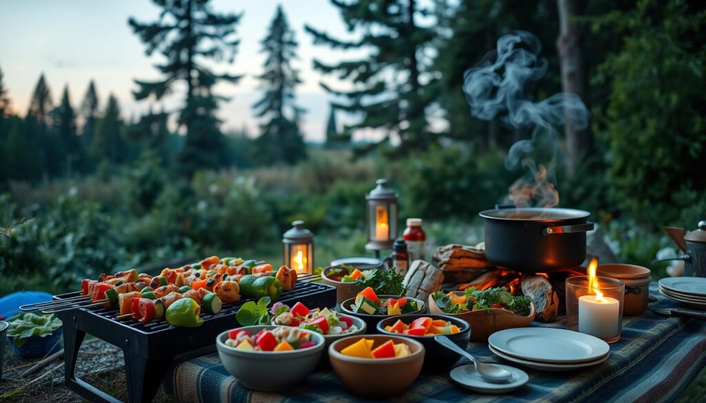 easy camping dinner ideas