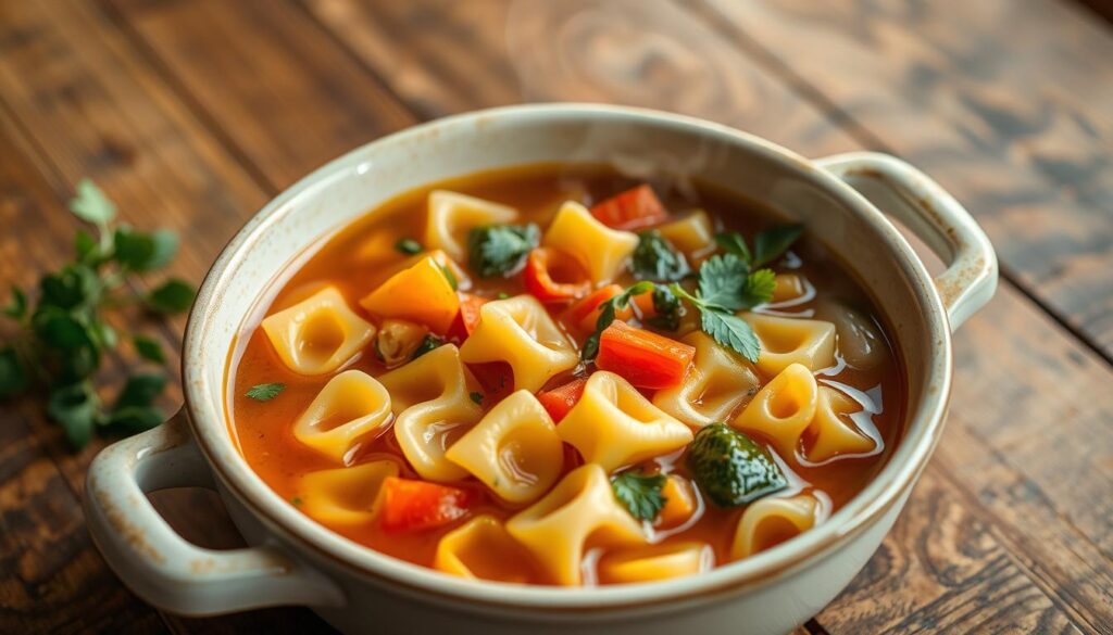 farfalle soup