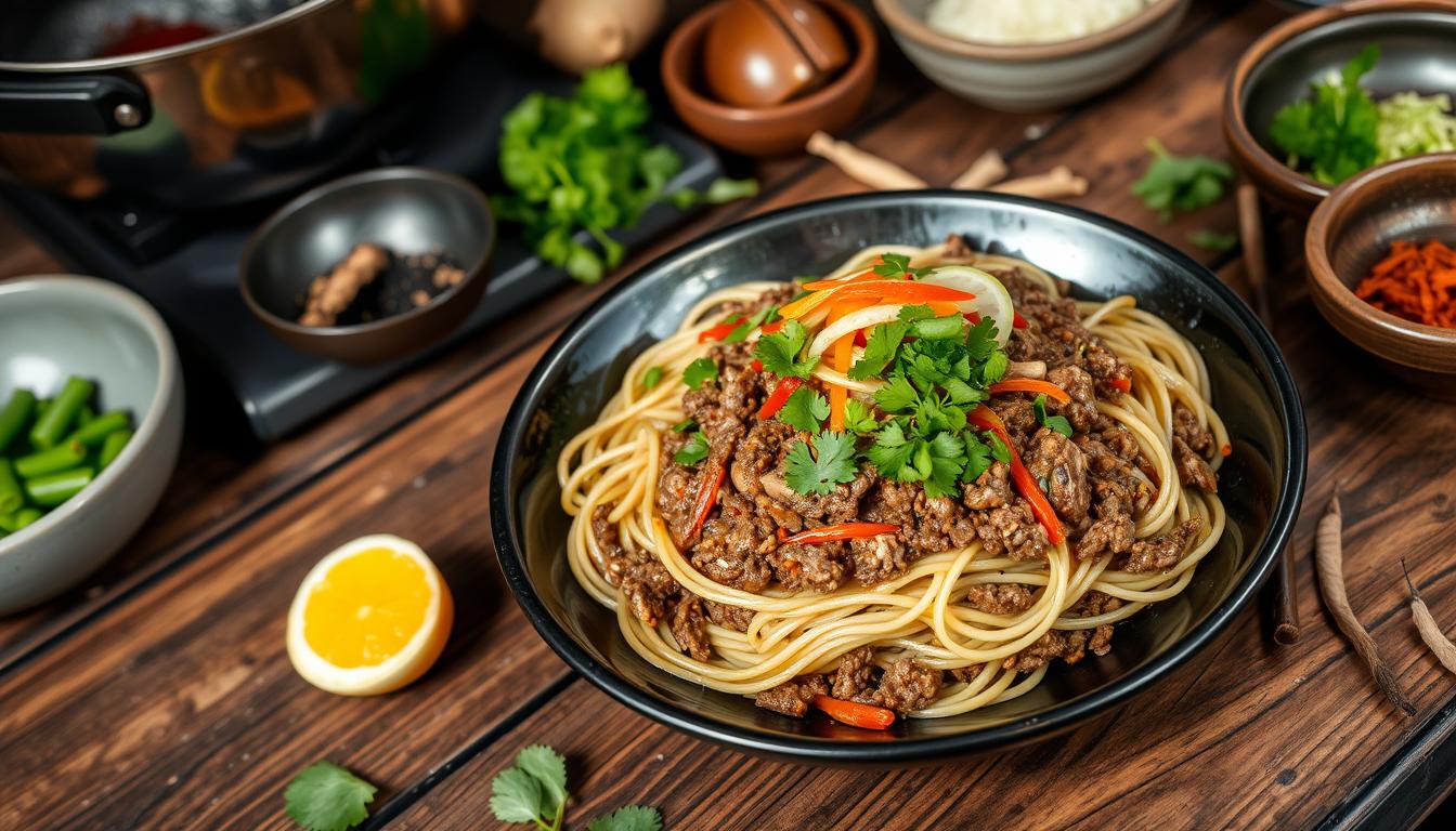 ground beef noodle recipe