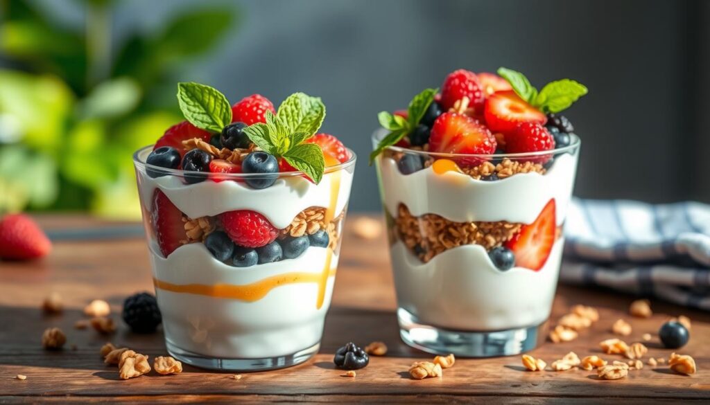 high protein yogurt parfait