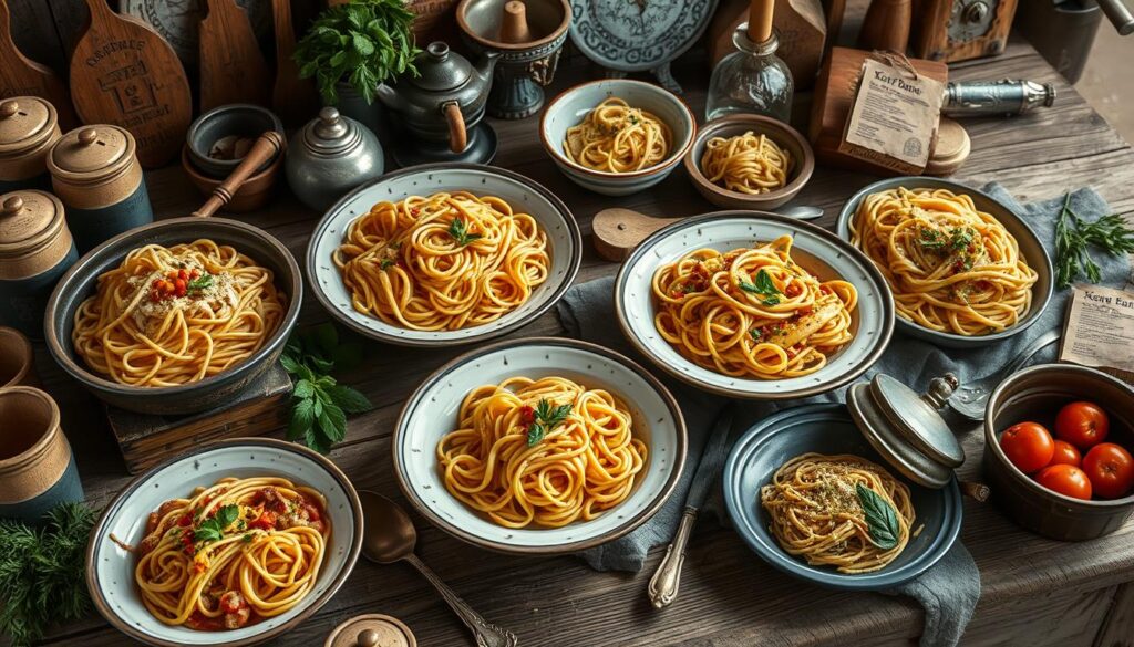 historical pasta recipes