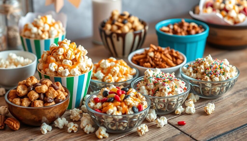 homemade popcorn treats