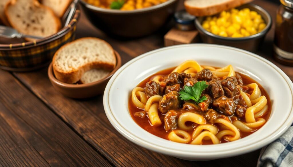 old fashioned beef and noodles recipe