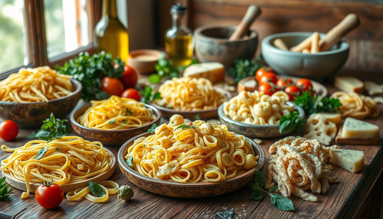 pasta recipes from history