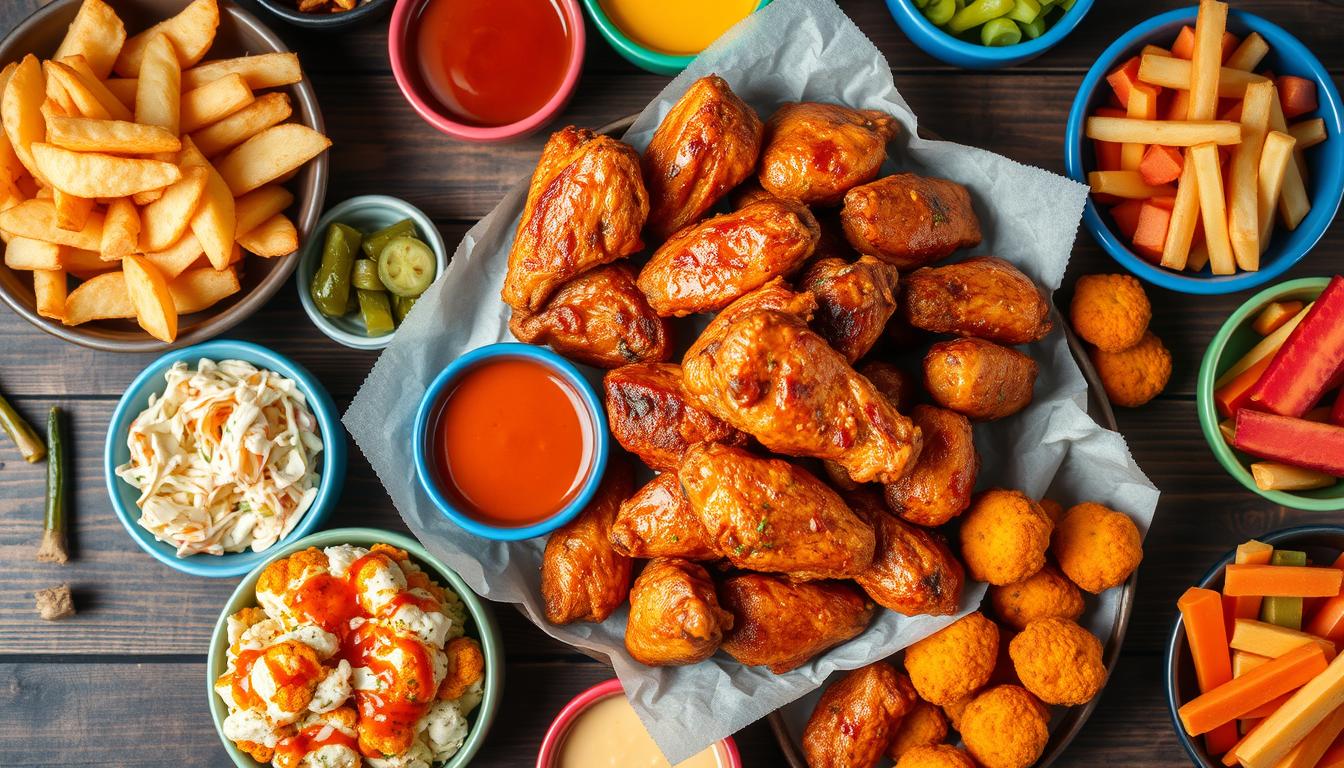 side dishes for wings