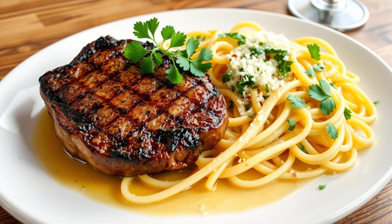 steak and pasta recipes