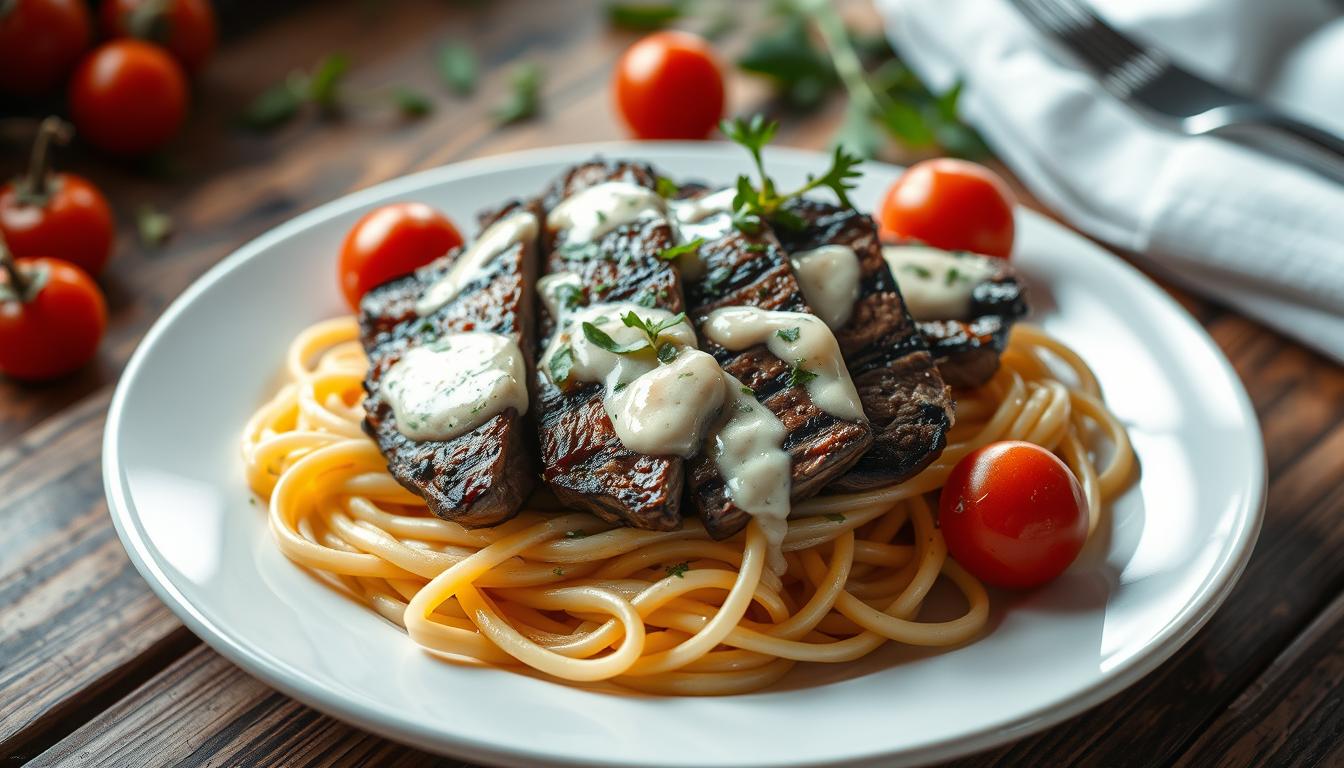 steak pasta recipes