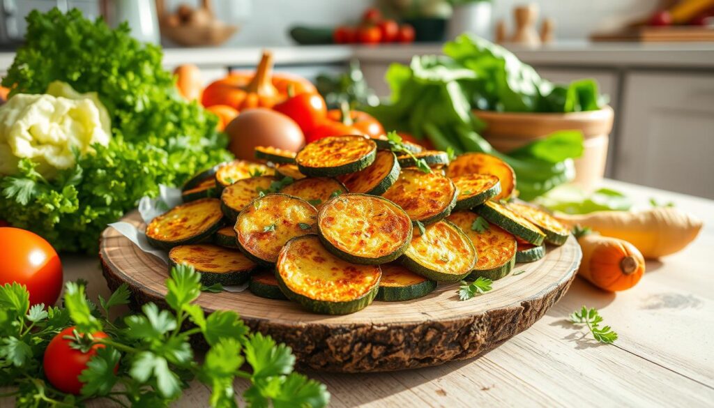 vegan air fried zucchini recipe