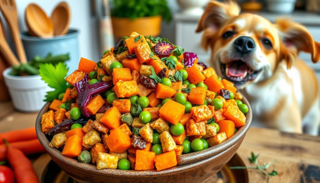 vegetarian dog food recipe