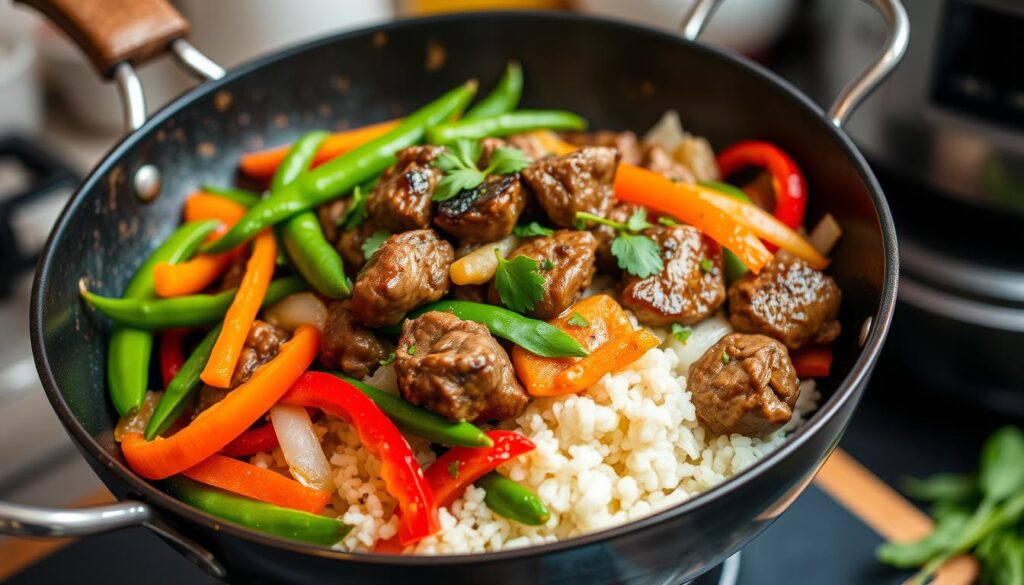 venison stir-fry