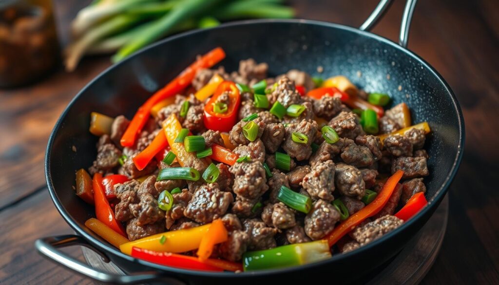 venison stir-fry